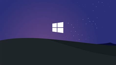 1920x1080 Windows 10 Bliss At Night Minimal 5k Laptop Full HD 1080P ,HD ...