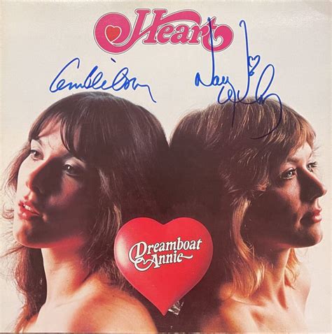 "Heart" Autographed Album "Dreamboat Annie" - YourPremierMemorabilia