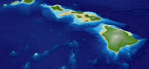 Hawaii 3D Map, Hawaiian Islands HD wallpaper | Pxfuel