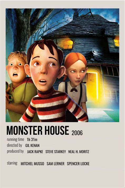 monster house | Monster house, Monster house movie, Animated movie posters