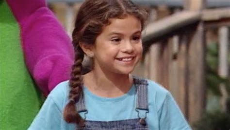 I love you, you love me: selena gomez's first gig was "barney and ...