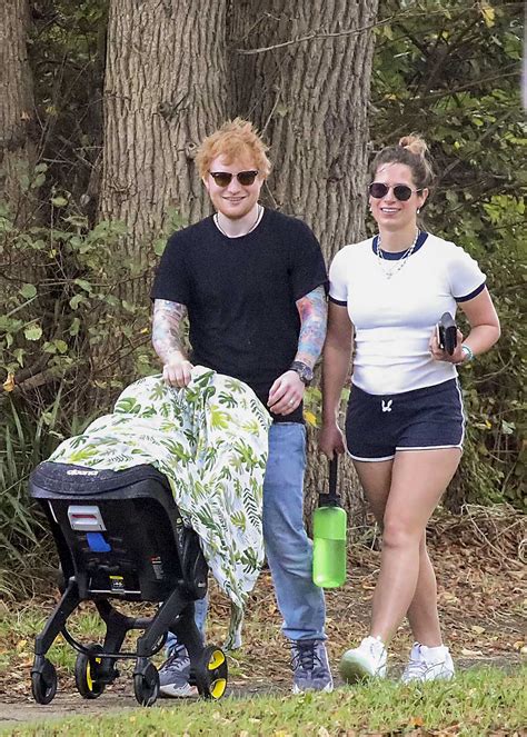 Cherry Seaborn in a White Tee Was Spotted Out with Ed Sheeran and Their ...