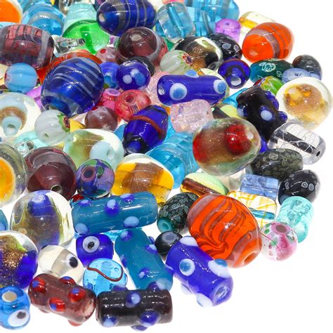 Beads Vintage Beads Mixed Lampwork Glass Craft Supplies & Tools etna.com.pe