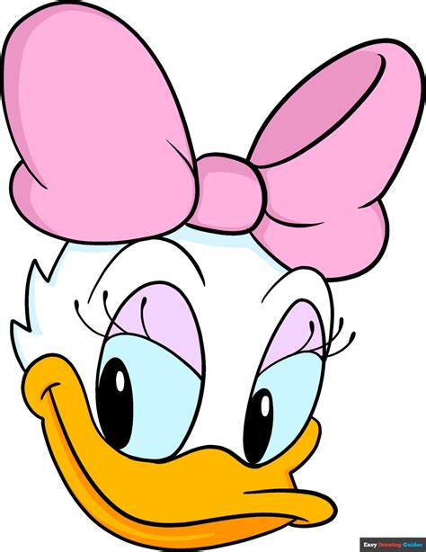 How to Draw Daisy Duck - Really Easy Drawing Tutorial