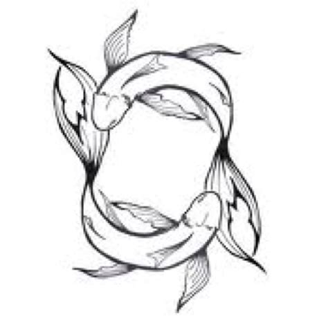 Pisces Fish Drawing at GetDrawings | Free download