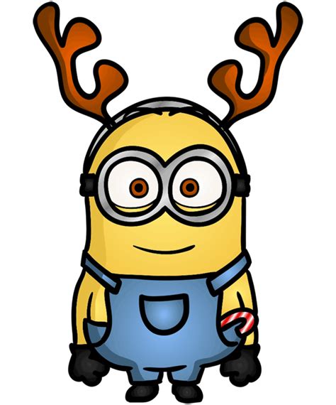 Easy to draw a Minion - Christmas drawing - Easy drawings