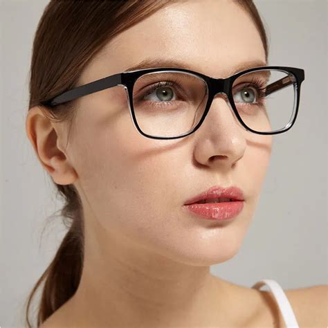 Brand Design Square Women Reading Eyeglasses Optical Glasses Frames ...