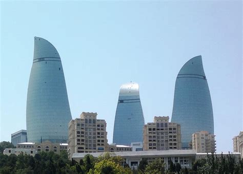 Baku Flame Towers (Baku, 2012) | Structurae