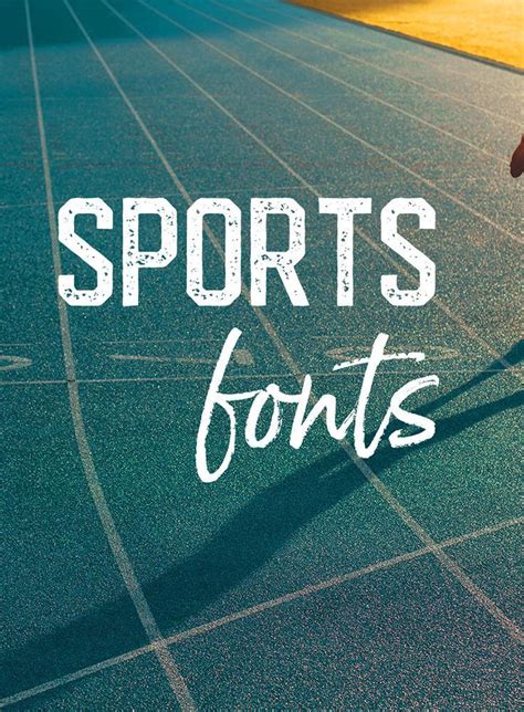 The Best Sports Fonts for Athletic, Gym & College Designs | Sports ...