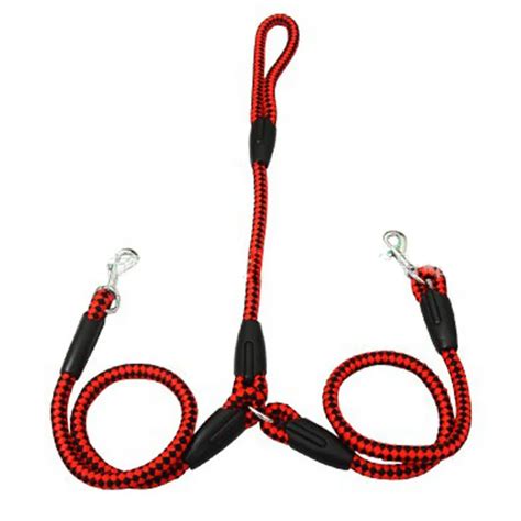 Double Leashes dog Leash For Two Dogs Tangle Free Double Dog Coupler ...