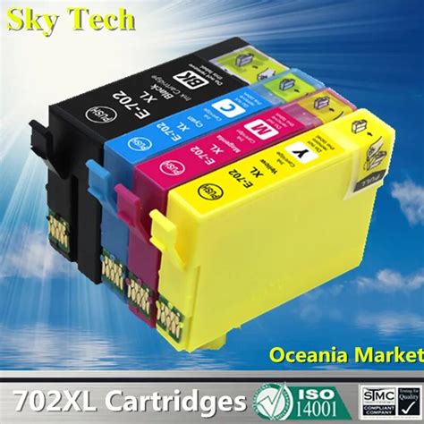 Quality Compatible Ink Cartridge For 702XL E 702XL , For Epson ...