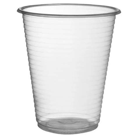 200 Ml Plain Transparents Round Disposable Plastic Glasses Application ...