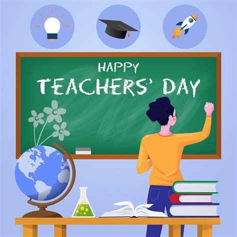 Happy Teacher's Day Poster | Happy teachers day, Teachers day poster ...