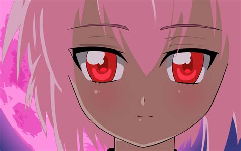 Wallpaper : anime, girl, hair, pink eyes, red 1920x1200 - goodfon ...