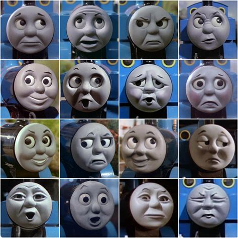 The Many Faces of Thomas the Tank Engine by JSH66XX on DeviantArt