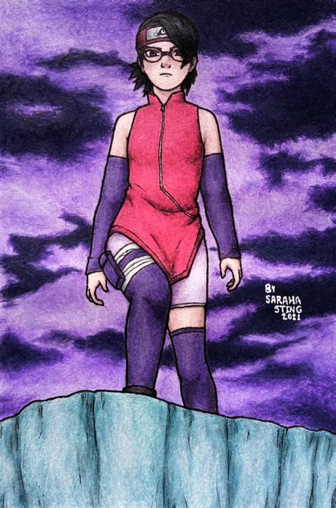 Sarada Uchiha - Boruto by SarahaSting on DeviantArt