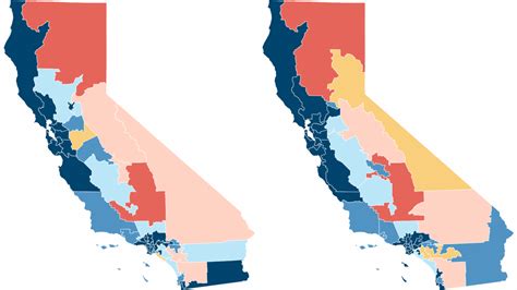 California redistricting 2022: Congressional maps by district