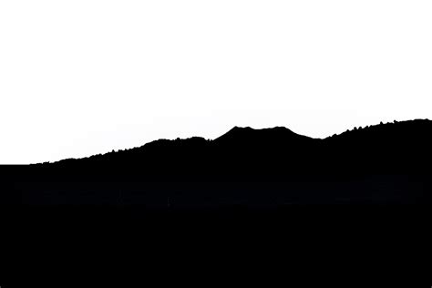 Hill Silhouette at GetDrawings | Free download