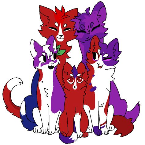 Pixilart - Aphmau and Aaron kids by wolf-master