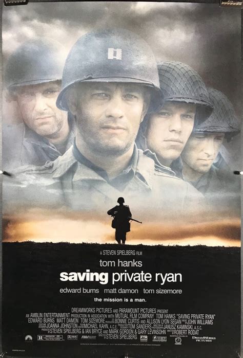 SAVING PRIVATE RYAN, Original Tom Hanks WW2 Movie Poster - Original ...