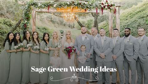 Elegant Sage Green Wedding Theme and Decor Ideas for 202