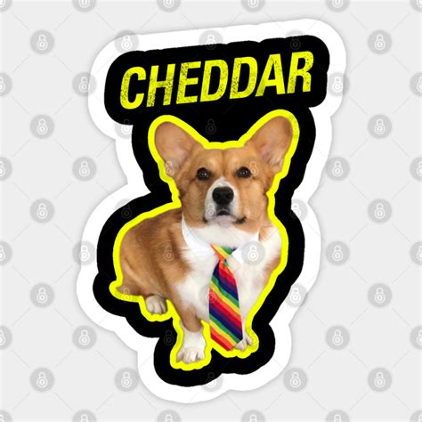 Cheddar | Brooklyn 99 - Brooklyn 99 - Sticker | TeePublic