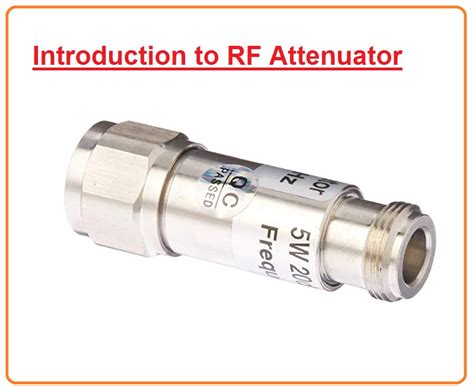 RF Attenuators: basics, types, symbols - The Engineering Knowledge