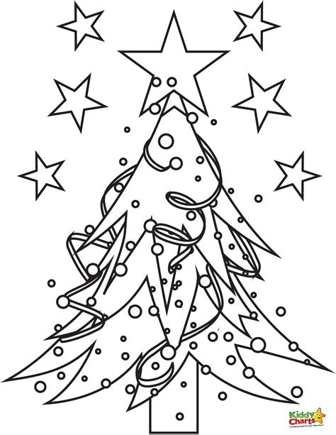 Whoville Christmas Tree Coloring Page