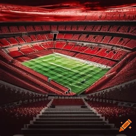 Realistic rendering of persepolis football stadium in iran on Craiyon