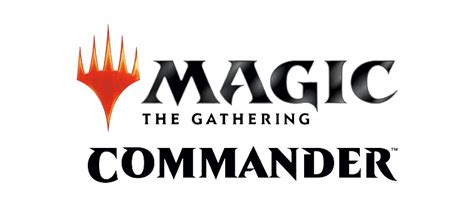 Magic The Gathering Commander logo transparent PNG - StickPNG