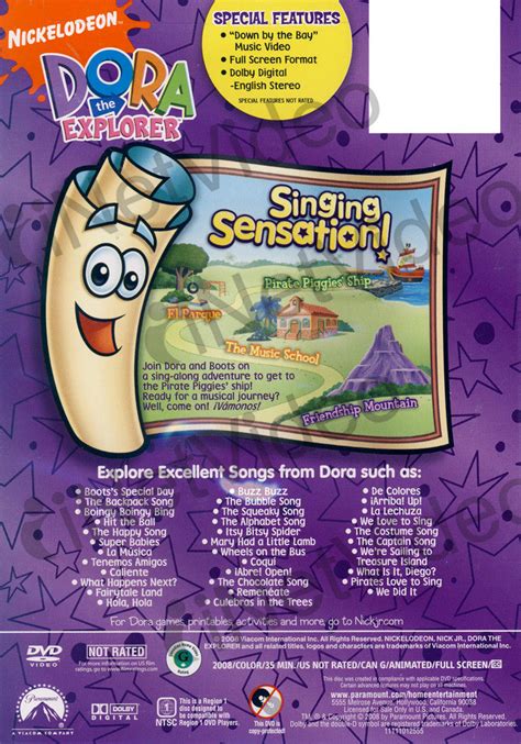 Dora The Explorer - Singing Sensation! (Inflatable Microphone Included ...