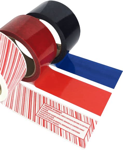 Tamper Evident Packing Tapes - Tamperguard