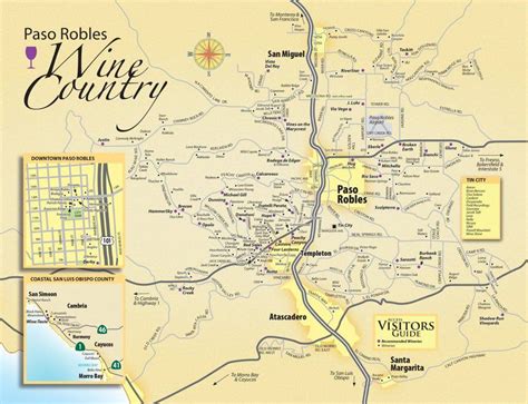 Paso Robles Wine Maps - California Winery Advisor