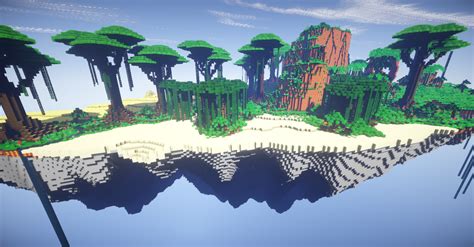 Angel Island (Sonic 3 and Knuckles) Minecraft Map