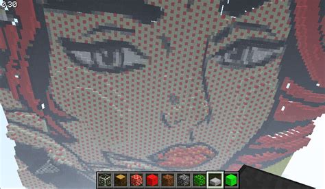 Lichtenstein meets 3D pixel art in Minecraft — Mattr.co.uk