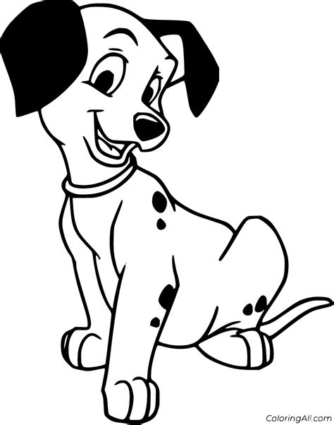 101 Dalmatians Coloring Pages (49 Free Printables) - ColoringAll