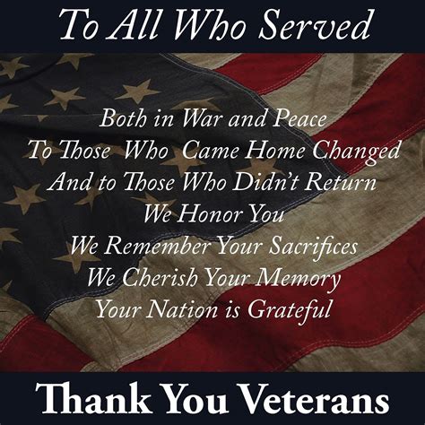 Veterans Day Thank You Quotes