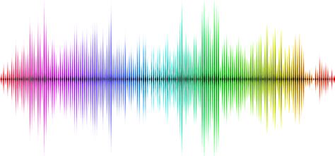 Sound Waves Audio Visualization and Frequency Analysis Clipart PNG ...