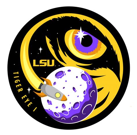 To the Moon & Beyond: LSU Students Design Tiger Eye I Mission Logo ...