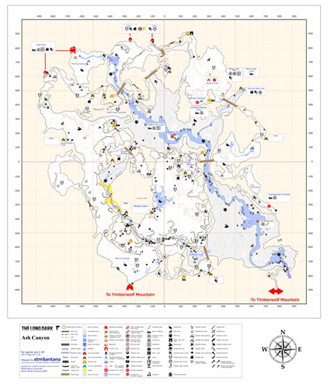 The Long Dark Detailed Region Maps Continued - Wilkinson Traves