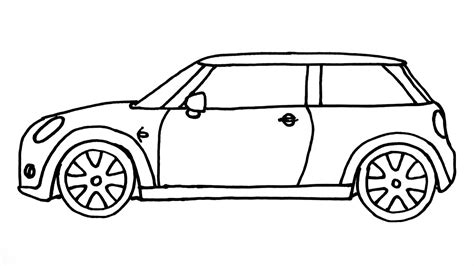 How To Draw A Mini Car - Nerveaside16