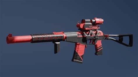 made a few weapon skins : r/3Dmodeling