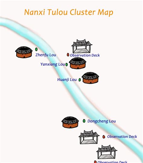 Tulou Maps China: Fujian Tulou Map & Hakka Tulou Map