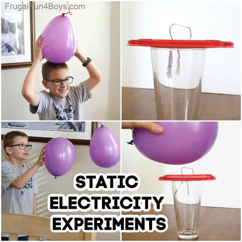 Science Experiments Static Electricity