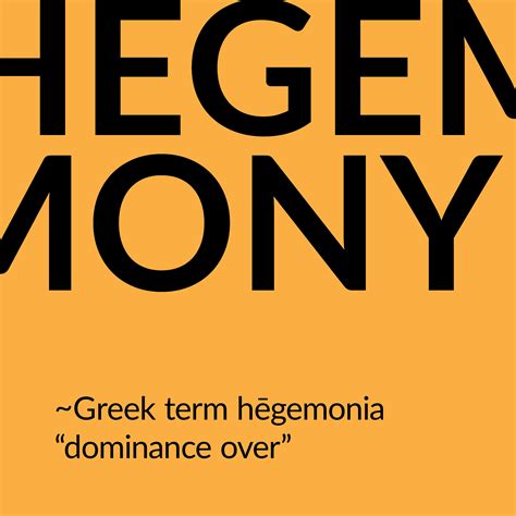 What is "Hegemony"? - Hegemonic Project Games