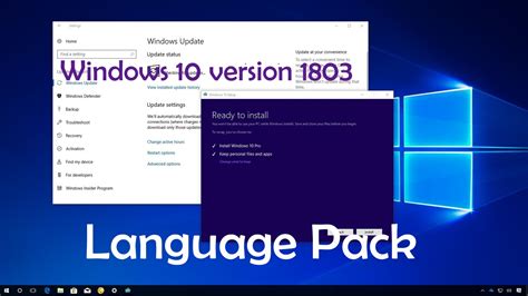 Download Windows 10 version 1803 Language Pack 2018 Updated. [Direct ...