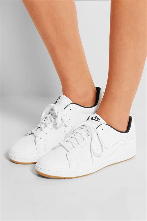 Nike Tennis Classic Ultra Perforated Leather Sneakers in White - Lyst