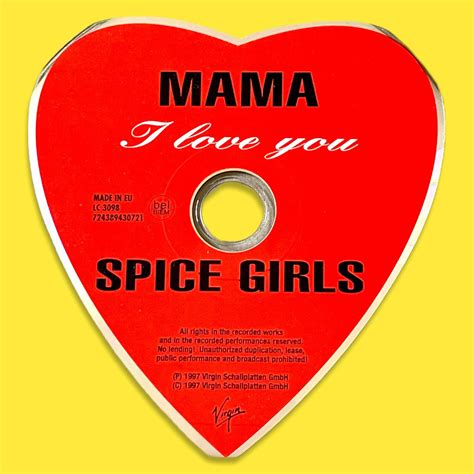 Spice Girls - Mama - Single - Cd Formato De Coração | Parcelamento sem ...