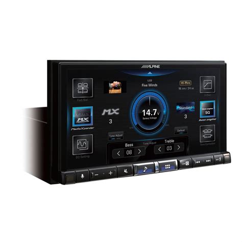 Alpine 7" Double DIN Head Unit Digital Multimedia Reciever W / Apple ...