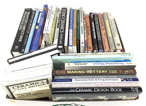 Lot - (35+) Books, Making Pottery, Ceramic Design